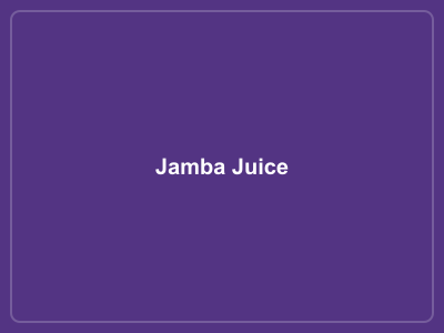 Jamba Juice